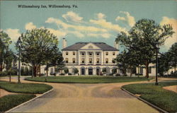 Williamsburg Inn Virginia Postcard Postcard