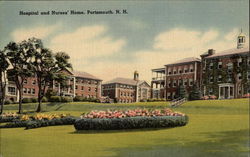 Hospital and Nurses' Home Postcard