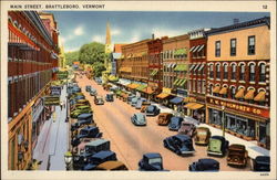 Main Street Postcard