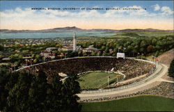 Memorial Stadium, University of California Berkeley, CA Postcard Postcard