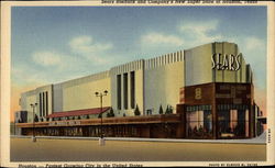 Sears Roebuck and Company's "New Super Store" Houston, TX Postcard Postcard