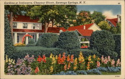 Gardens at Inniscarra, Chauncy Olcott Postcard