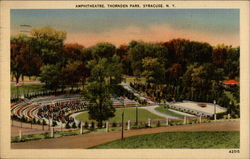 Amphitheatre, Thornden Park Syracuse, NY Postcard Postcard