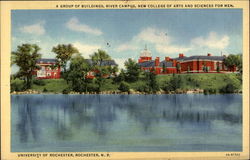 University of Rochester New York Postcard Postcard