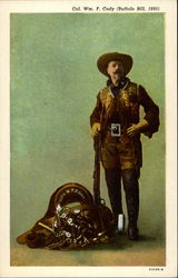 Col. Wm. F. Cody (Buffalo Bill, 1895) Postcard