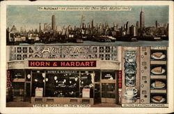 The Automat -as famous as the New York Skyline itself Postcard Postcard