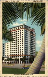 The Columbus Overlooking Bayfront Park Miami, FL Postcard Postcard