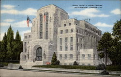 Reno County Court House Postcard