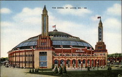 The Arena St. Louis, MO Postcard Postcard