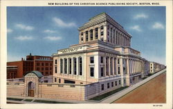 New Building of the Christian Science Publishing Society Postcard