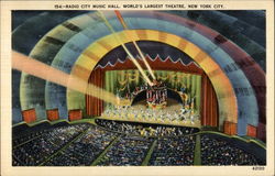 Radio City Music Hall New York City, NY Postcard Postcard