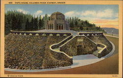 Vista House, Columbia River Highway, Oregon Postcard Postcard