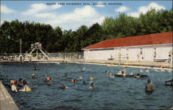 South Park Swimming Pool Postcard