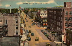 Business District Postcard