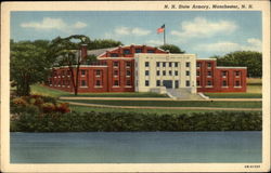 N. H. State Armory Postcard