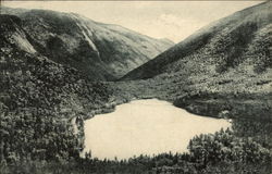 Echo Lake from Artist's Bluff, Franconia Notch, White Mountains New Hampshire Postcard Postcard