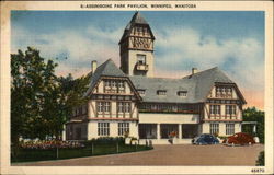 Assiniboine Park Pavilion Manitoba Canada Postcard Postcard