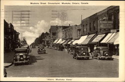 Muskoka Street. Postcard