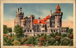 Casa Loma Toronto, ON Canada Ontario Postcard Postcard