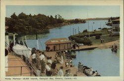 Honey Harbour - 30,000 Islands, Georgian Bay Postcard