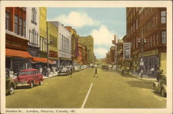 Dundas St London, ON Canada Ontario Postcard Postcard