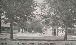 El Tricia Motel Lebanon, TN Postcard Postcard