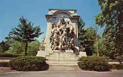 Monument Commemorating Battle of Princeton Postcard