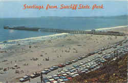 Greetings from Seacliff State Park Postcard