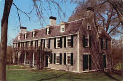 Adams National Historic Site Postcard