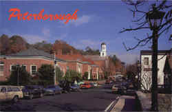 Main Street Peterborough, NH Postcard Postcard