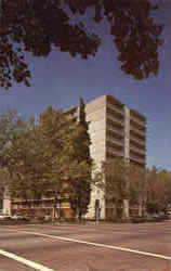 Ralston Tower, 900 17th St Modesto, CA Postcard Postcard