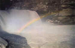 Moonbow at the Falls Postcard