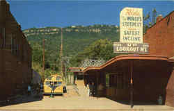 The Incline Station, Lookout Mountain Postcard