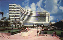 The Fontainebleau Hotel Miami Beach, FL Postcard Postcard