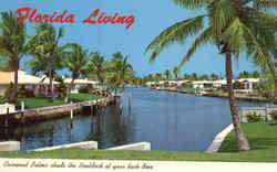 Florida Living Postcard