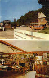 Doris And Bud Quadland's Berkshire Hills Motel And Early American Gift Shop, Junction of Routes 2 & 7 Williamstown, MA Postcard Postcard