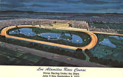 Los Alamitos Race Course, 4961 Katella Avenue California Postcard Postcard