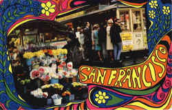 San Francisco - Groovy Postcard