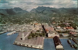 Port in Hawaiian Islands Postcard