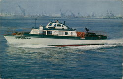 Sportfishing Boat "Dutchman" Long Beach, CA Postcard Postcard