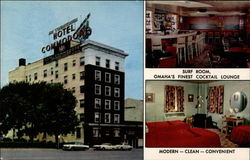 The Commodore Hotel Omaha, NE Postcard Postcard