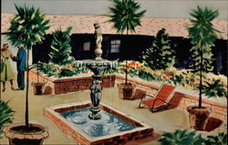 Rickey's Studio Inn & Garden Hotel Postcard