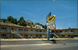 Stampede Motel Postcard