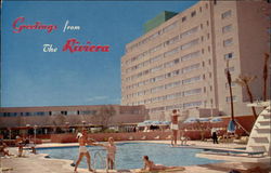 The Riviera Hotel Postcard