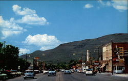 Main Street, Looking North Postcard