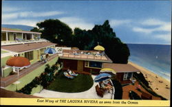 The Laguna Riviera Apt. Hotel Laguna Beach, CA Postcard Postcard