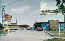 South Winds Motel Postcard