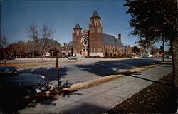 St. Patrick's Catholic Church and St. Mary's Academy Postcard