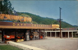 Davy Crockett Shop Gatlinburg, TN Postcard Postcard