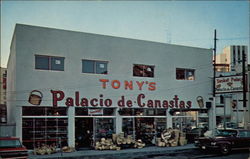 Tony's Basket Palace Nogales, Mexico Postcard Postcard